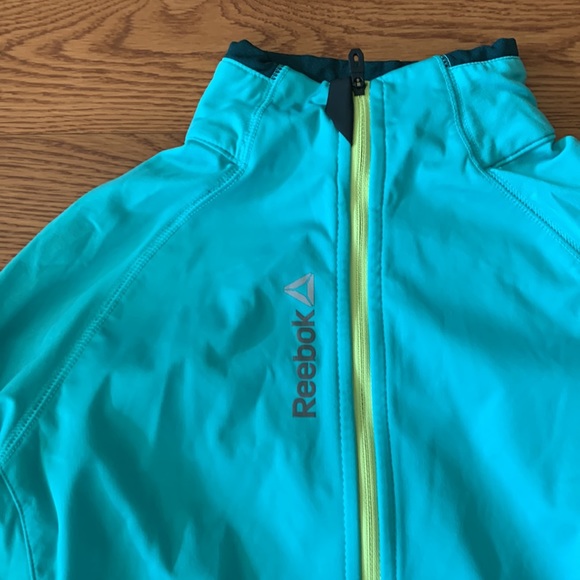 Reebok half zip turquoise sweater - Picture 2 of 5